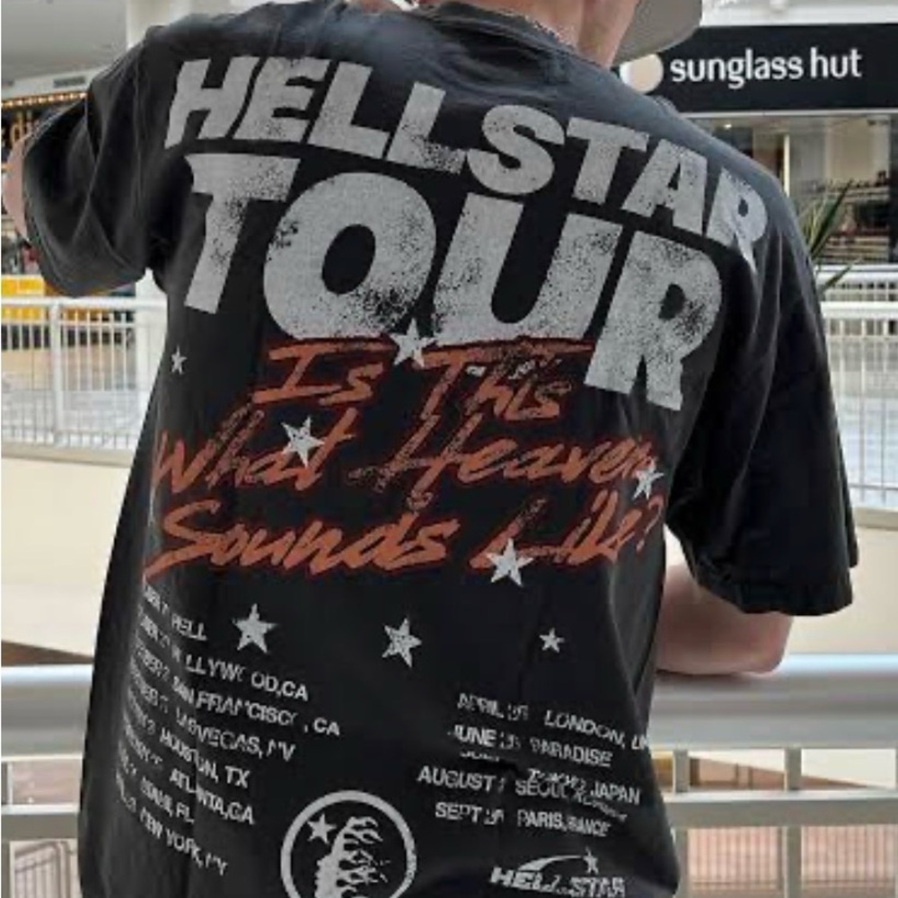 Hellstar Tour Graphic Tee - Black